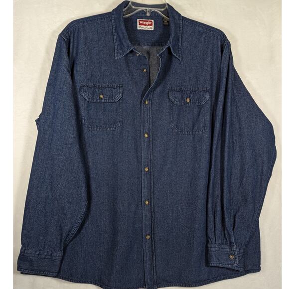 Wrangler Mens Denim over shirt 2XL - Picture 1 of 8
